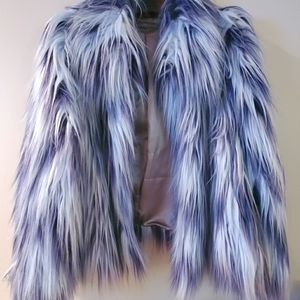 Faux Fur Shag Jacket
